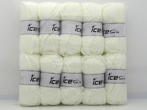 Acrylic Superbulky Yarns In this list; you see most recent 50 mixed lots. <br> To see all <a href=&/mixed_lots/o/4#list&>CLICK HERE</a> (Old ones have much better deals)<hr> Composition 100% Acrylique, Brand Ice Yarns, fnt2-80910