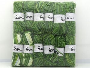 Self Striping Yarns In this list; you see most recent 50 mixed lots. <br> To see all <a href=&/mixed_lots/o/4#list&>CLICK HERE</a> (Old ones have much better deals)<hr> Fiber Content 100% Acrylic, Brand Ice Yarns, fnt2-80919