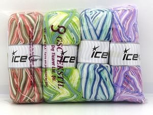 Self Striping Yarns In this list; you see most recent 50 mixed lots. <br> To see all <a href=&/mixed_lots/o/4#list&>CLICK HERE</a> (Old ones have much better deals)<hr> İçerik 100% Akrilik, Brand Ice Yarns, fnt2-80944