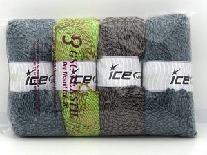 Self Striping Yarns In this list; you see most recent 50 mixed lots. <br> To see all <a href=&amp/mixed_lots/o/4#list&amp>CLICK HERE</a> (Old ones have much better deals)<hr> Composition 100% Acrylique, Brand Ice Yarns, fnt2-80945 