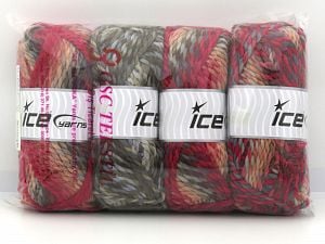 Self Striping Yarns In this list; you see most recent 50 mixed lots. <br> To see all <a href=&/mixed_lots/o/4#list&>CLICK HERE</a> (Old ones have much better deals)<hr> Fiber Content 95% Acrylic, 5% Wool, Brand Ice Yarns, fnt2-80946