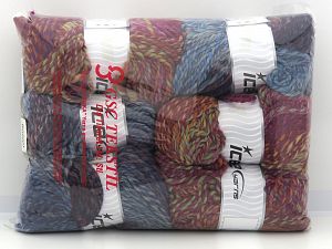 Self Striping Yarns In this list; you see most recent 50 mixed lots. <br> To see all <a href=&amp/mixed_lots/o/4#list&amp>CLICK HERE</a> (Old ones have much better deals)<hr> Fiber Content 95% Acrylic, 5% Wool, Brand Ice Yarns, fnt2-80950 