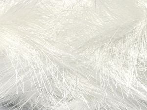 Ä°Ã§erik 100% Polyester, White, Brand Ice Yarns, Yarn Thickness 6 SuperBulky Bulky, Roving, fnt2-80988 