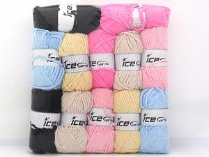 Chenille Baby Yarns In this list; you see most recent 50 mixed lots. <br> To see all <a href=&/mixed_lots/o/4#list&>CLICK HERE</a> (Old ones have much better deals)<hr> İçerik 100% Mikro Fiber, Brand Ice Yarns, fnt2-81013