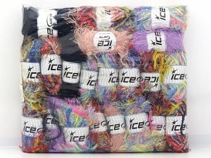 Eyelash Types In this list; you see most recent 50 mixed lots. <br> To see all <a href=&/mixed_lots/o/4#list&>CLICK HERE</a> (Old ones have much better deals)<hr> İçerik 100% Polyester, Brand Ice Yarns, fnt2-81014