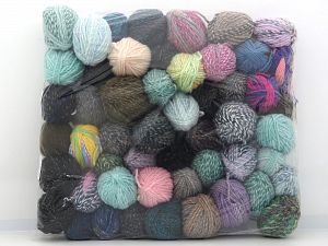 Self Striping Leftover Yarns In this list; you see most recent 50 mixed lots. <br> To see all <a href=&/mixed_lots/o/4#list&>CLICK HERE</a> (Old ones have much better deals)<hr> İçerik 100% Akrilik, Brand Ice Yarns, fnt2-81040