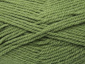 Worsted Ä°Ã§erik 100% Akrilik, Military Green, Brand Ice Yarns, fnt2-81056 