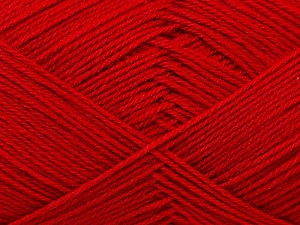 Composition 60% Laine mérinos, 40% Acrylique, Red, Brand Ice Yarns, Yarn Thickness 2 Fine Sport, Baby, fnt2-21108