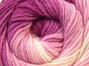 Composition 100% Acrylique, White, Pink, Brand Ice Yarns, Fuchsia, Yarn Thickness 3 Light DK, Light, Worsted, fnt2-22022