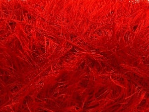 Fiber Content 100% Polyester, Red, Brand Ice Yarns, Yarn Thickness 5 Bulky Chunky, Craft, Rug, fnt2-22715
