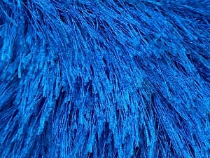 Composition 100% Polyester, Brand Ice Yarns, Blue, Yarn Thickness 5 Bulky Chunky, Craft, Rug, fnt2-22780
