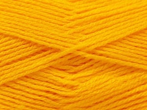 Composition 100% Baby acrylique, Yellow, Brand Ice Yarns, Yarn Thickness 2 Fine Sport, Baby, fnt2-23773