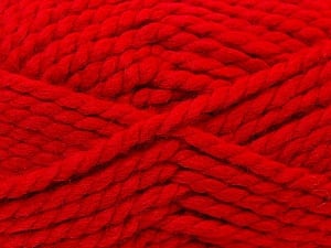 SuperBulky Composition 55% Acrylique, 45% Laine, Red, Brand Ice Yarns, Yarn Thickness 6 SuperBulky Bulky, Roving, fnt2-24943