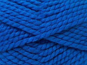 SuperBulky Composition 55% Acrylique, 45% Laine, Brand Ice Yarns, Blue, Yarn Thickness 6 SuperBulky Bulky, Roving, fnt2-24947