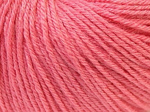 Composition 40% Laine mÃ©rinos, 40% Acrylique, 20% Polyamide, Salmon, Brand Ice Yarns, Yarn Thickness 2 Fine Sport, Baby, fnt2-26119 