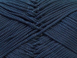 Width is 2-3 mm Fiber Content 100% Polyester, Navy, Brand Ice Yarns, fnt2-27083