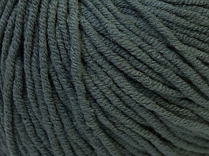 Composition 50% Coton, 50% Acrylique, Brand Ice Yarns, Dark Grey, Yarn Thickness 3 Light DK, Light, Worsted, fnt2-27352