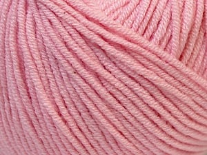 Composition 50% Coton, 50% Acrylique, Light Pink, Brand Ice Yarns, Yarn Thickness 3 Light DK, Light, Worsted, fnt2-27360