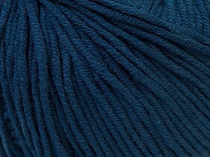 Composition 50% Acrylique, 50% Coton, Navy, Brand Ice Yarns, Yarn Thickness 3 Light DK, Light, Worsted, fnt2-27368