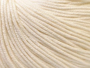 Fiber Content 60% Cotton, 40% Acrylic, Brand Ice Yarns, Ecru, Yarn Thickness 2 Fine Sport, Baby, fnt2-32557