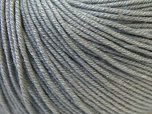 Composition 60% Coton, 40% Acrylique, Brand Ice Yarns, Grey, Yarn Thickness 2 Fine Sport, Baby, fnt2-32621
