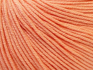 Composition 60% Coton, 40% Acrylique, Light Salmon, Brand Ice Yarns, Yarn Thickness 2 Fine Sport, Baby, fnt2-32823