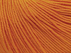 Composition 60% Coton, 40% Acrylique, Light Orange, Brand Ice Yarns, Yarn Thickness 2 Fine Sport, Baby, fnt2-32880