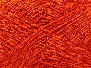 Composition 50% Coton, 50% Polyester, Orange, Brand Ice Yarns, Yarn Thickness 2 Fine Sport, Baby, fnt2-33045