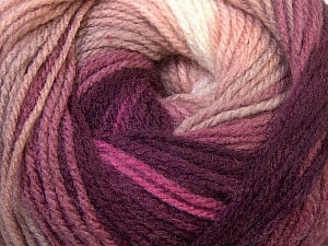 Composition 100% Acrylique, White, Purple, Lilac, Brand Ice Yarns, Camel, Yarn Thickness 3 Light DK, Light, Worsted, fnt2-33052