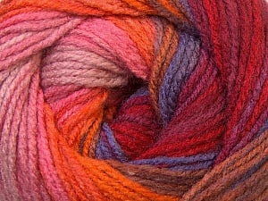 Composition 100% Acrylique, Red, Orange, Brand Ice Yarns, Burgundy, Brown Shades, Yarn Thickness 3 Light DK, Light, Worsted, fnt2-33057