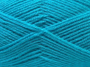Composition 100% Baby acrylique, Turquoise, Brand Ice Yarns, Yarn Thickness 2 Fine Sport, Baby, fnt2-33132
