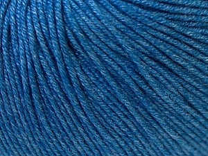 Fiber Content 60% Cotton, 40% Acrylic, Jeans Blue, Brand Ice Yarns, Yarn Thickness 2 Fine Sport, Baby, fnt2-33587