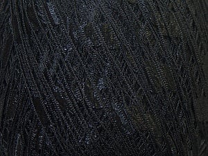 Trellis Composition 100% Polyester, Brand Ice Yarns, Black, Yarn Thickness 5 Bulky Chunky, Craft, Rug, fnt2-34020