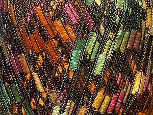 Trellis Composition 100% Polyester, Yellow, Pink, Orange, Brand Ice Yarns, Green, Yarn Thickness 5 Bulky Chunky, Craft, Rug, fnt2-34030