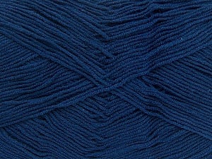 Composition 55% Coton, 45% Acrylique, Navy, Brand Ice Yarns, Yarn Thickness 1 SuperFine Sock, Fingering, Baby, fnt2-38679