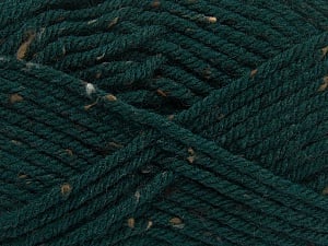 Composition 72% Acrylique, 3% Viscose, 25% Laine, Brand Ice Yarns, Dark Green, Yarn Thickness 6 SuperBulky Bulky, Roving, fnt2-40838