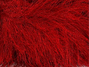 Fiber Content 100% Polyester, Red, Brand Ice Yarns, Yarn Thickness 6 SuperBulky Bulky, Roving, fnt2-42080