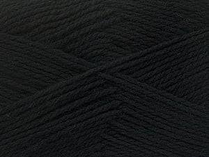 İçerik 100% Yeni Yün, Brand Ice Yarns, Black, Yarn Thickness 3 Light DK, Light, Worsted, fnt2-42303