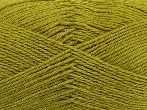 Composition 100% Laine vierge, Light Green, Brand Ice Yarns, Yarn Thickness 3 Light DK, Light, Worsted, fnt2-42314 