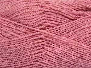Composition 100% Laine vierge, Light Pink, Brand Ice Yarns, Yarn Thickness 3 Light DK, Light, Worsted, fnt2-42315 