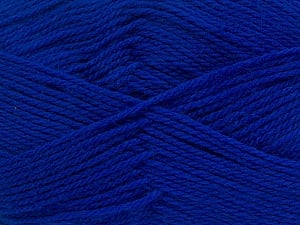 Fiber Content 100% Virgin Wool, Brand Ice Yarns, Bright Blue, Yarn Thickness 3 Light DK, Light, Worsted, fnt2-42316 