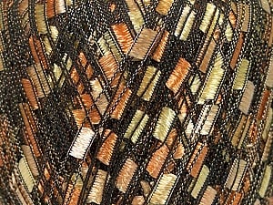 Trellis Composition 100% Polyester, Yellow, Orange, Brand Ice Yarns, Gold, Yarn Thickness 5 Bulky Chunky, Craft, Rug, fnt2-42714