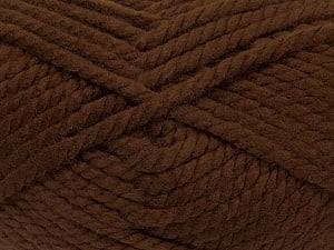Fiber Content 55% Acrylic, 45% Wool, Brand Ice Yarns, Brown, Yarn Thickness 6 SuperBulky Bulky, Roving, fnt2-45124