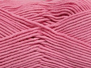 Fiber Content 55% Cotton, 45% Acrylic, Light Pink, Brand Ice Yarns, Yarn Thickness 4 Medium Worsted, Afghan, Aran, fnt2-45156