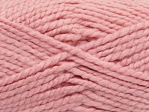 SuperBulky Composition 60% Acrylique, 30% Alpaga, 10% Laine, Light Pink, Brand Ice Yarns, Yarn Thickness 6 SuperBulky Bulky, Roving, fnt2-45167