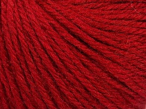 Composition 40% Laine mérinos, 40% Acrylique, 20% Polyamide, Brand Ice Yarns, Dark Red, Yarn Thickness 3 Light DK, Light, Worsted, fnt2-45809