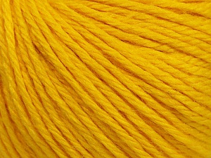 Composition 40% Acrylique, 40% Laine mérinos, 20% Polyamide, Yellow, Brand Ice Yarns, Yarn Thickness 3 Light DK, Light, Worsted, fnt2-45814