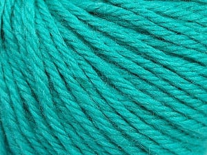 Composition 40% Laine mérinos, 40% Acrylique, 20% Polyamide, Brand Ice Yarns, Emerald Green, Yarn Thickness 3 Light DK, Light, Worsted, fnt2-45818