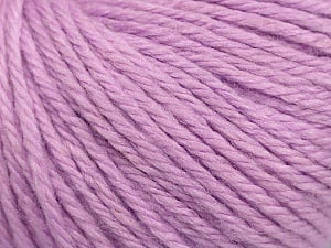 Composition 40% Laine mérinos, 40% Acrylique, 20% Polyamide, Light Lilac, Brand Ice Yarns, Yarn Thickness 3 Light DK, Light, Worsted, fnt2-45825