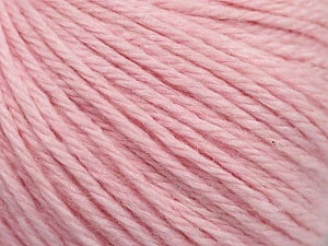 Composition 40% Laine mérinos, 40% Acrylique, 20% Polyamide, Brand Ice Yarns, Baby Pink, Yarn Thickness 3 Light DK, Light, Worsted, fnt2-45828